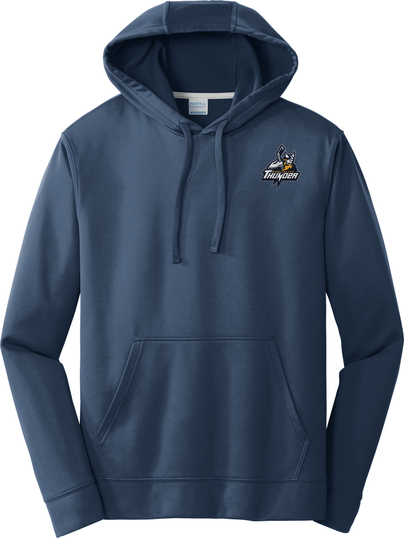 Mon Valley Thunder Performance Fleece Pullover Hooded Sweatshirt