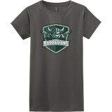 Biggby Barbarians Softstyle Ladies T-Shirt