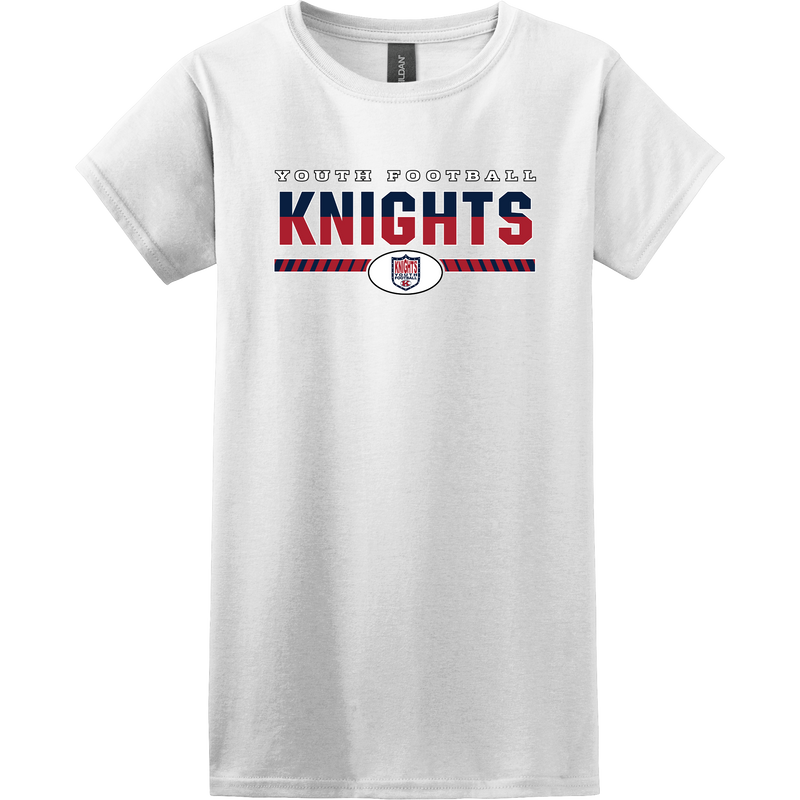 Knights Youth Football Softstyle Ladies T-Shirt