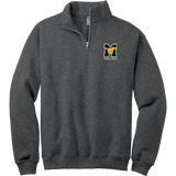 Marlboro Track and Field NuBlend 1/4-Zip Cadet Collar Sweatshirt