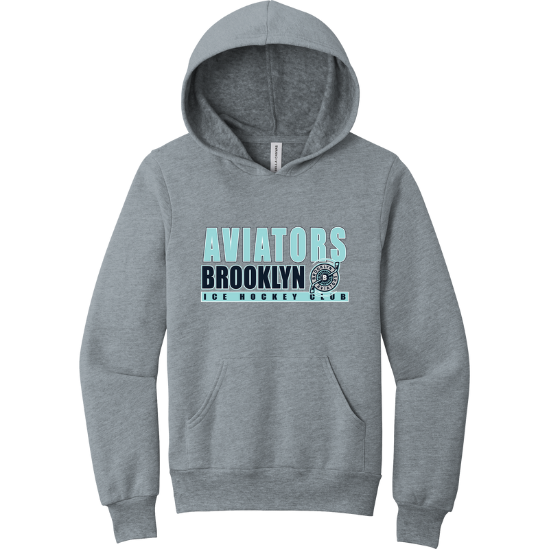 Brooklyn Aviators Youth Sponge Fleece Pullover Hoodie