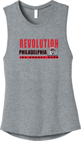 Phila Revolution Womens Jersey Muscle Tank