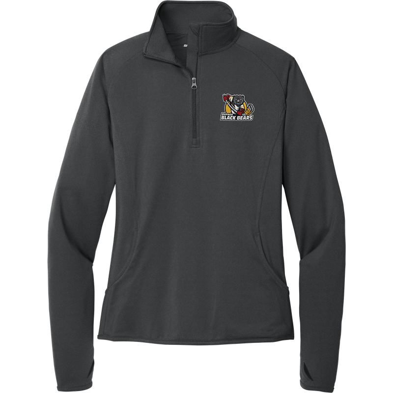 Dupage Black Bears Ladies Sport-Wick Stretch 1/4-Zip Pullover