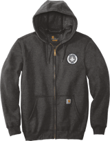 NJ Jets Carhartt Midweight Hooded Zip-Front Sweatshirt