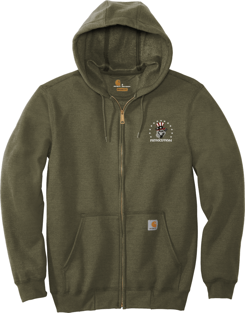 Phila Revolution Carhartt Midweight Hooded Zip-Front Sweatshirt