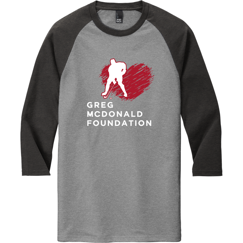 Greg McDonald Foundation Perfect Tri 3/4-Sleeve Raglan