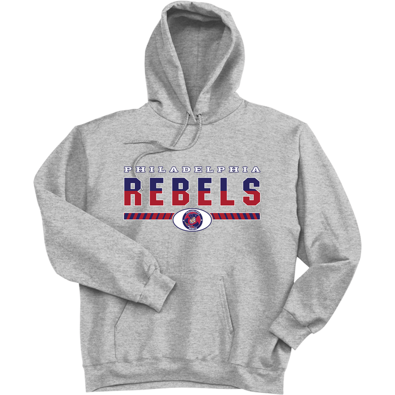 Philadelphia Rebels Ultimate Cotton - Pullover Hooded Sweatshirt