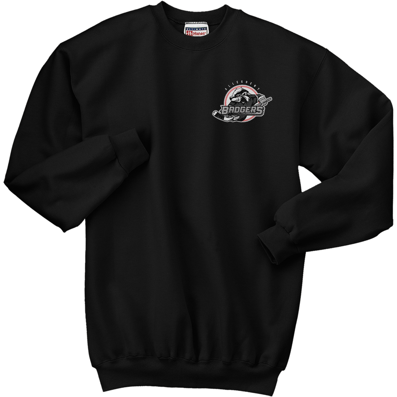 Allegheny Badgers Ultimate Cotton - Crewneck Sweatshirt