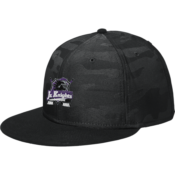 Old Bridge Jr. Knights New Era Camo Flat Bill Snapback Cap