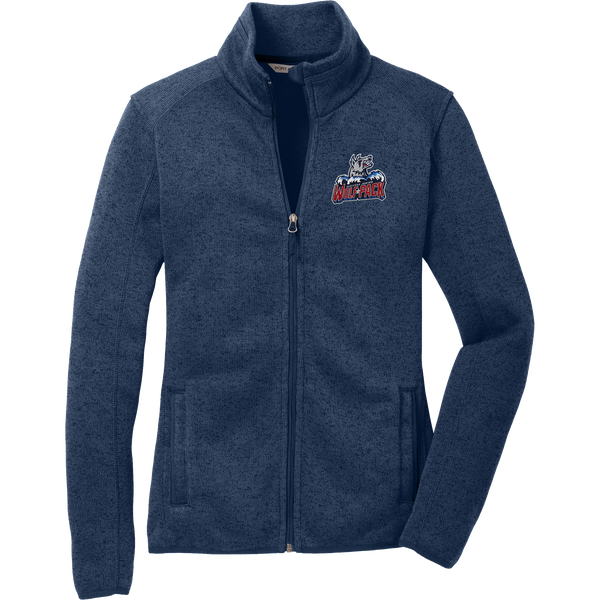 Hartford Jr. Wolfpack Ladies Sweater Fleece Jacket