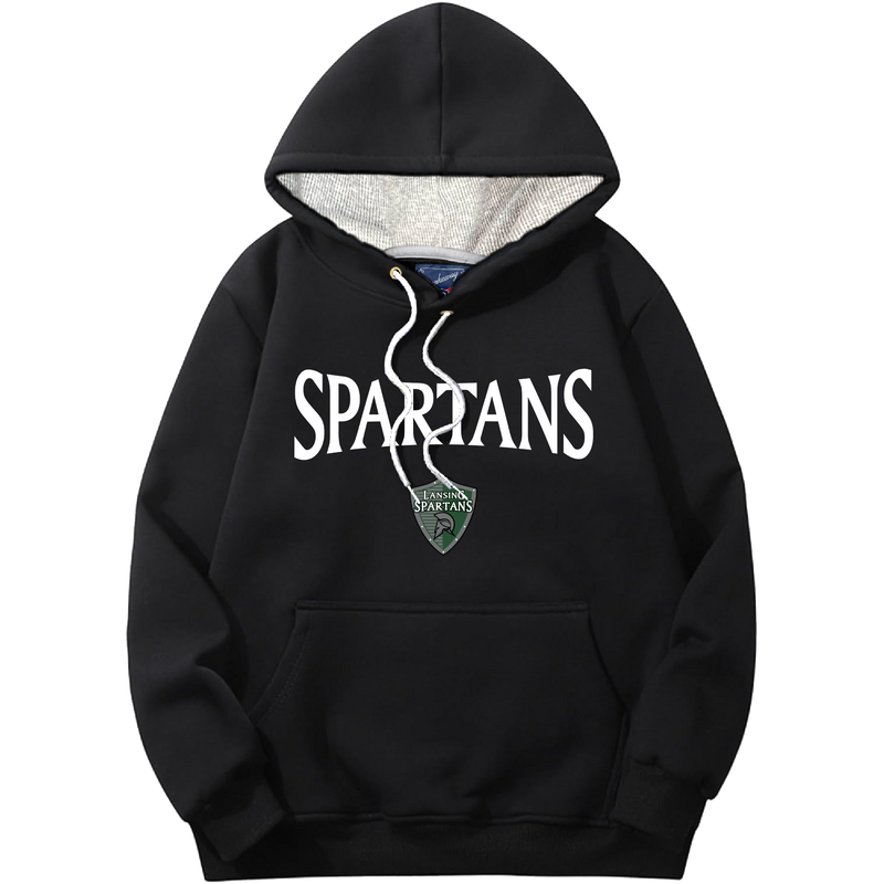 Lansing Spartans Breakaway Fall Fleece Adult Hoodie