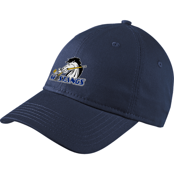 Mid-State Mustangs New Era Adjustable Unstructured Cap