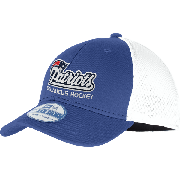 Secaucus Patriots New Era Youth Stretch Mesh Cap