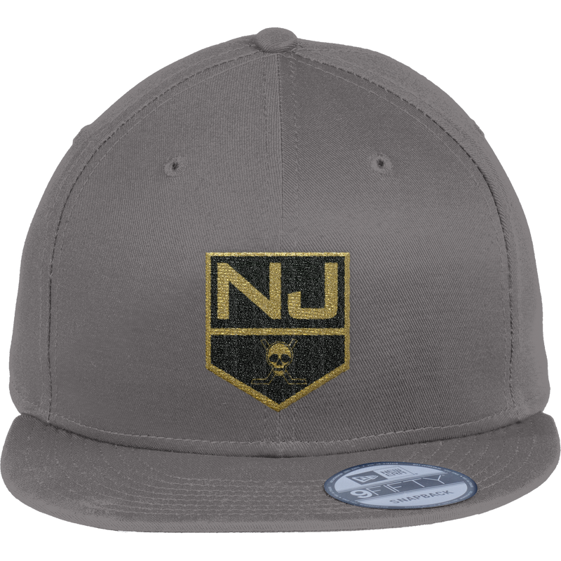 NJ Raiders New Era Flat Bill Snapback Cap