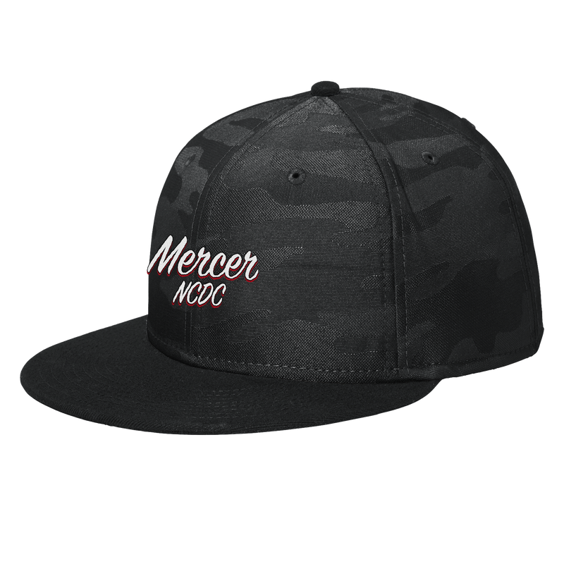 Mercer NCDC New Era Camo Flat Bill Snapback Cap