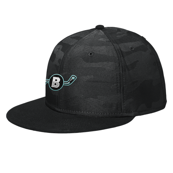 Brooklyn Aviators New Era Camo Flat Bill Snapback Cap