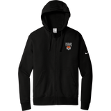 Princeton Jr. Tigers Nike Club Fleece Sleeve Swoosh Full-Zip Hoodie