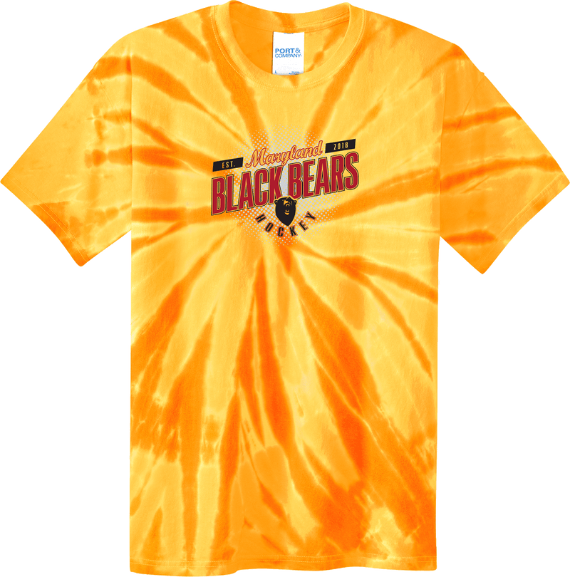 Maryland Black Bears Youth Tie-Dye Tee