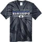 East Coast Vikings (Ladies) Youth Tie-Dye Tee