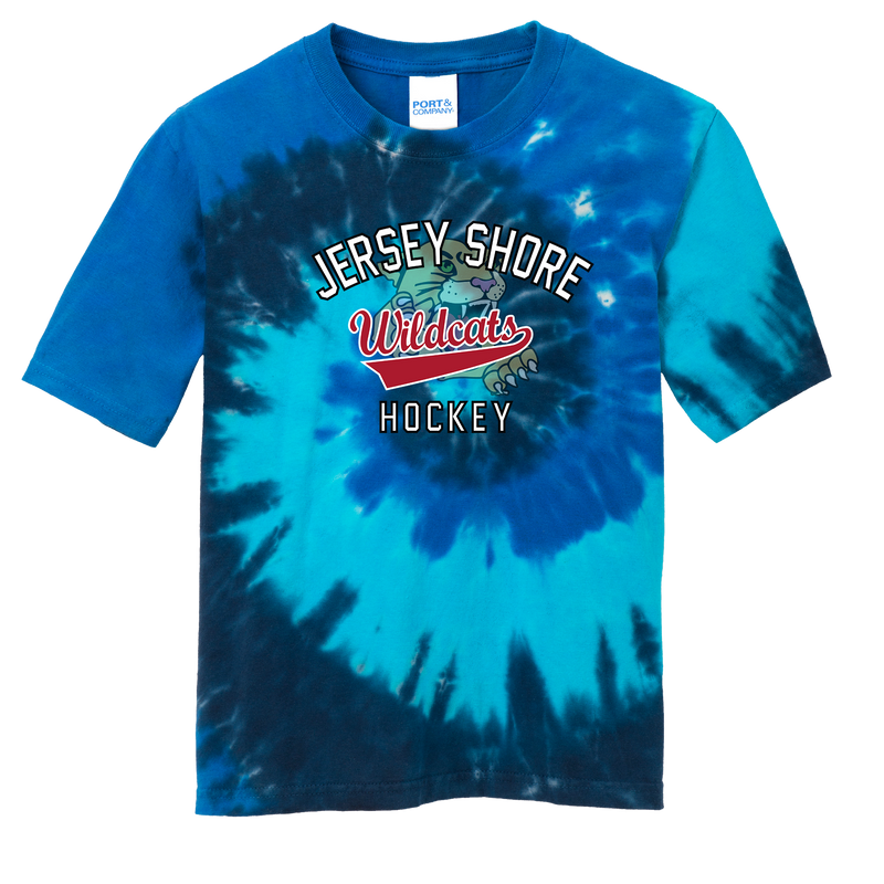 Jersey Shore Wildcats Youth Tie-Dye Tee