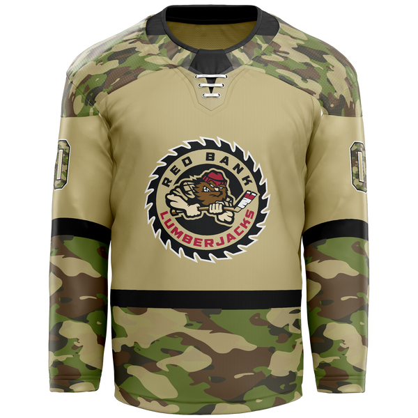 Red Bank Lumberjacks Youth Goalie Sublimated Jersey