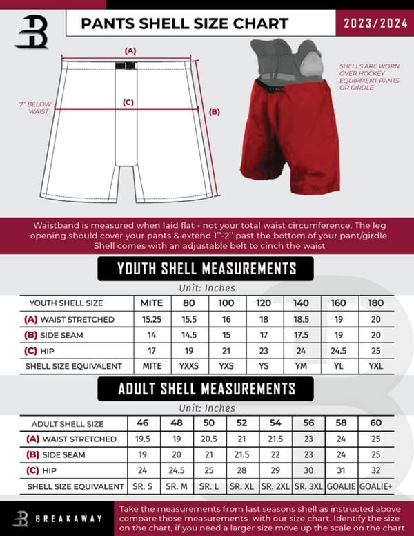 NJ Titans 2012/2013 Youth Hybrid Pants Shell