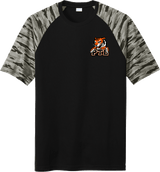 Princeton Tiger Lilies Drift Camo Colorblock Tee