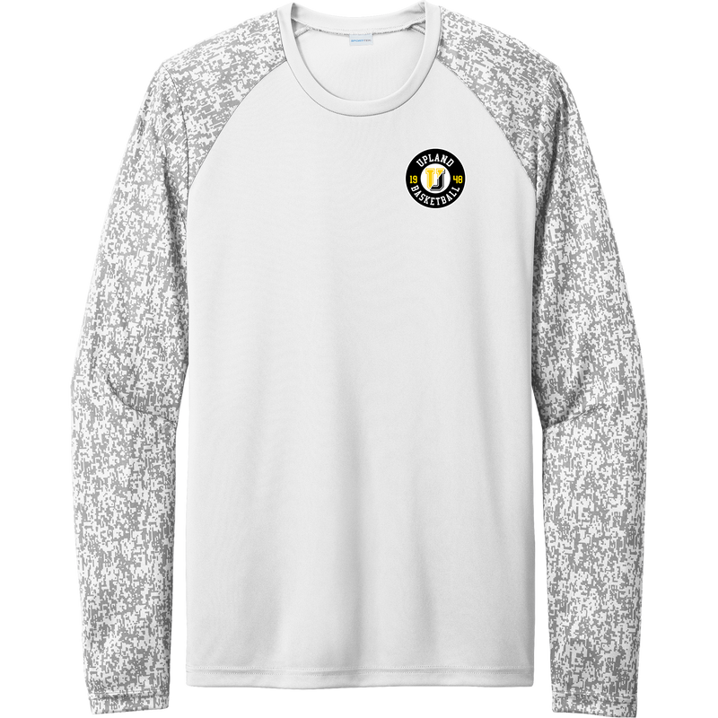 Upland Basketball Long Sleeve Digi Camo Tee