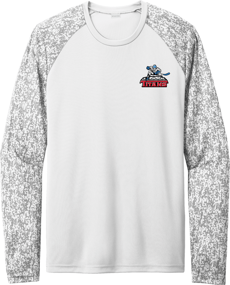 NJ Titans Long Sleeve Digi Camo Tee