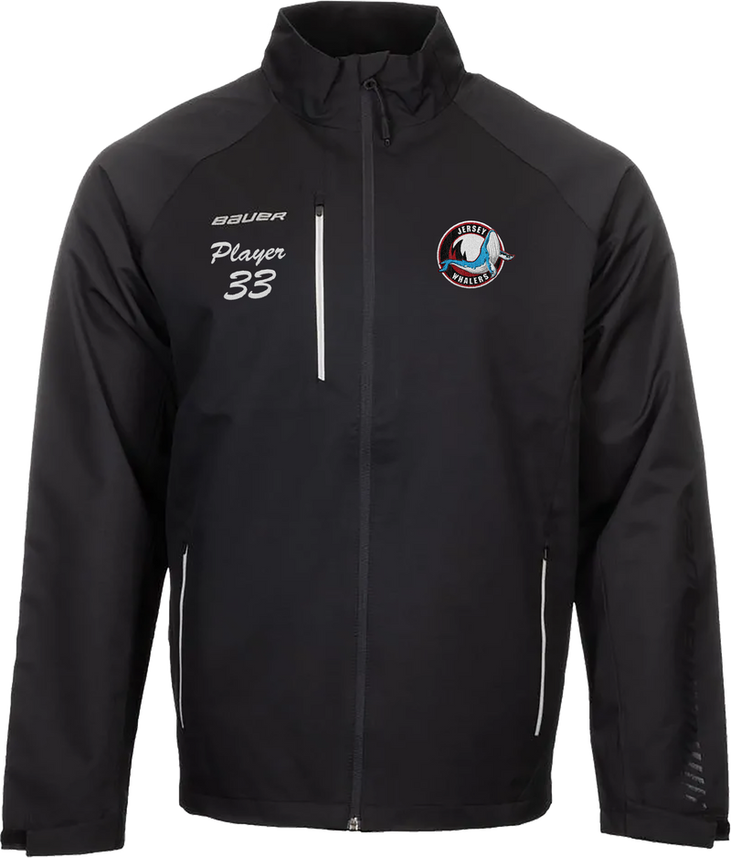 Bauer S24 Youth Lightweight Warm Up Jacket - Jersey Shore Whalers