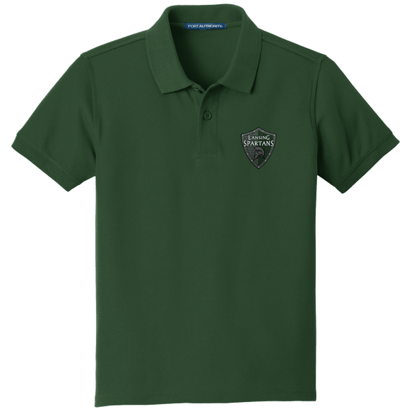 Lansing Spartans Youth Core Classic Pique Polo