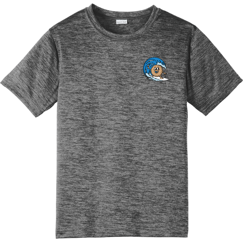 BagelEddi's Youth PosiCharge Electric Heather Tee