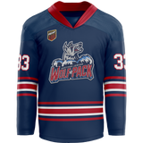 AGHF Hartford Jr. Wolfpack Adult Player Hybrid Jersey