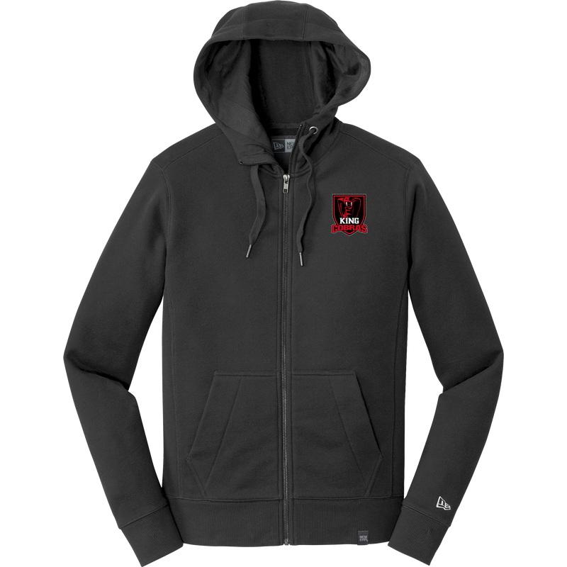 King Cobras New Era French Terry Full-Zip Hoodie