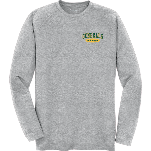 Red Bank Generals Long Sleeve Ultimate Performance Crew